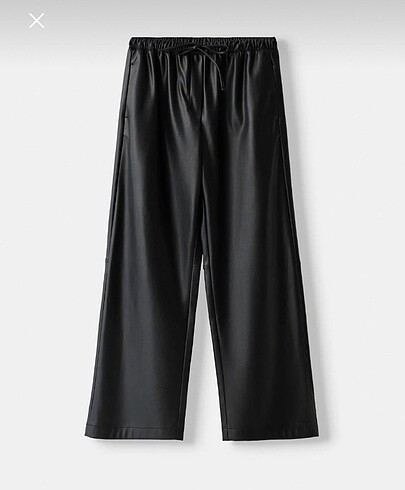 m Beden BERSHKA deri pantolon