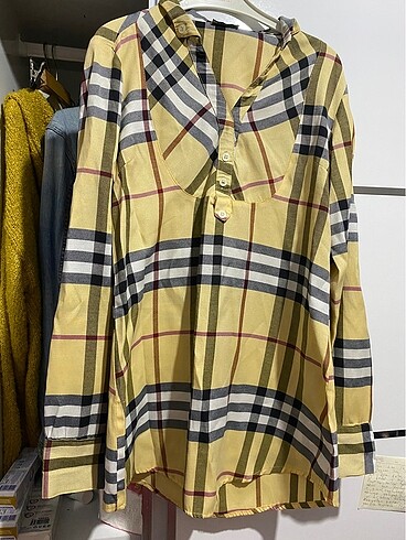 Orijinal Burberry gömlek bluz