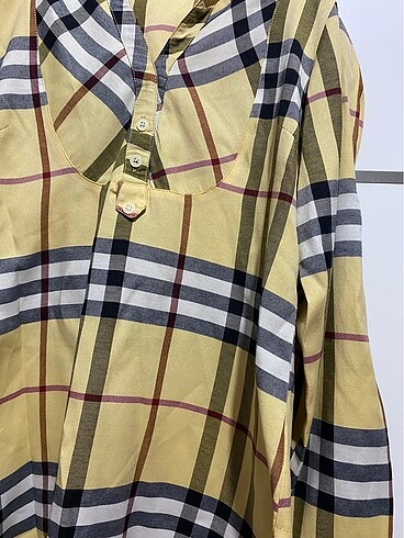 m Beden Orijinal Burberry gömlek bluz