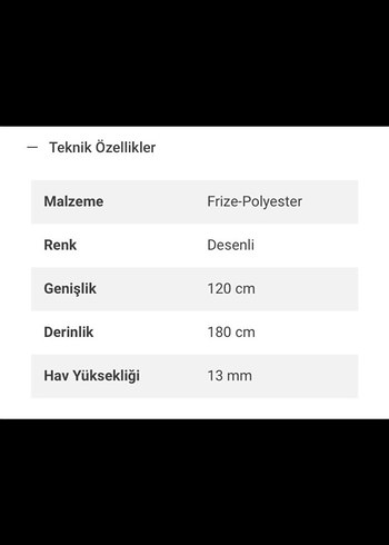 Beden Merinos Halı