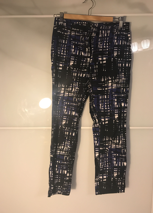 H&M Desenli Kumaş Pantolon