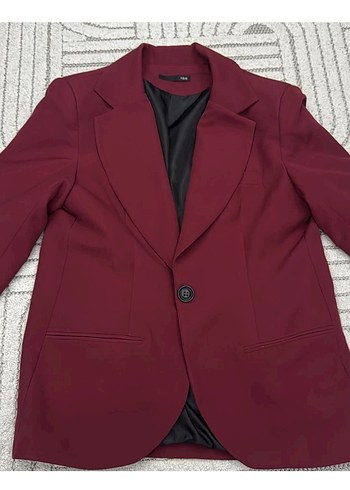 Zara Vatkali Markabordo Tek Dugmeli Blazer Ceket
