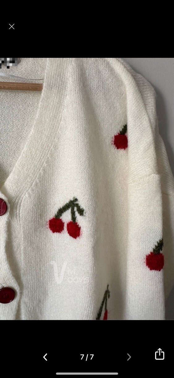 YUMUŞACIK BEYMEN MUADİLİ  KİRAZLI HIRKA - Görsel 3