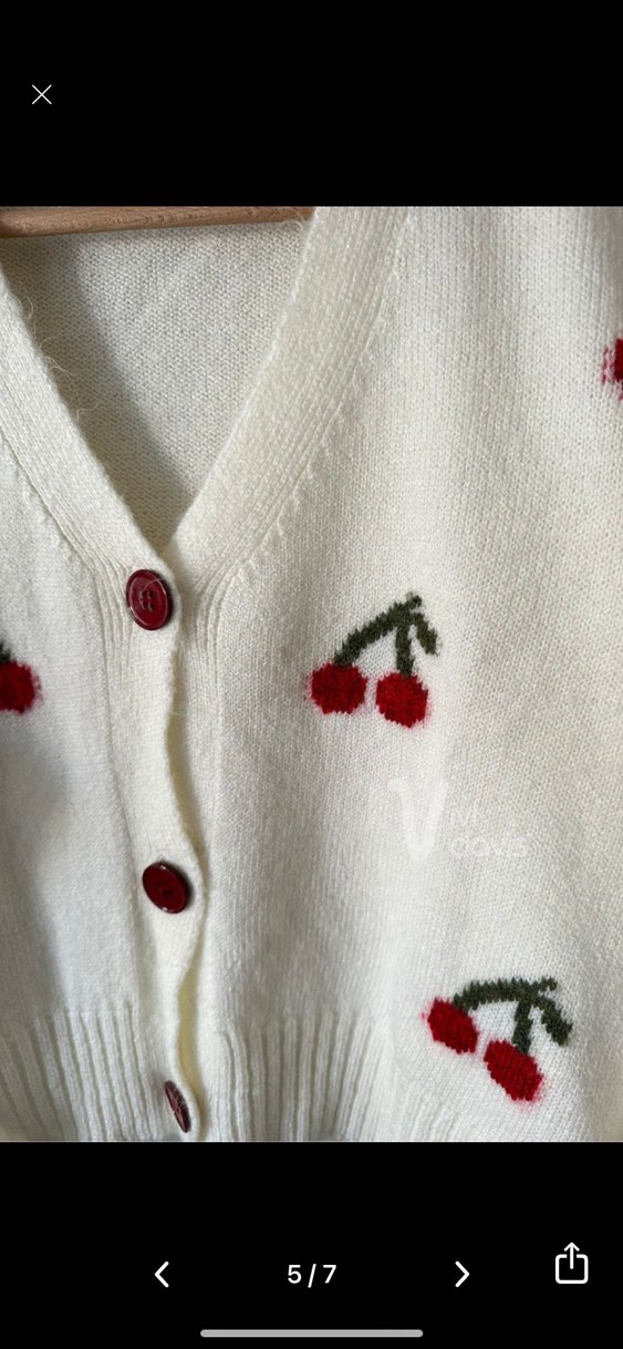 YUMUŞACIK BEYMEN MUADİLİ  KİRAZLI HIRKA - Görsel 2