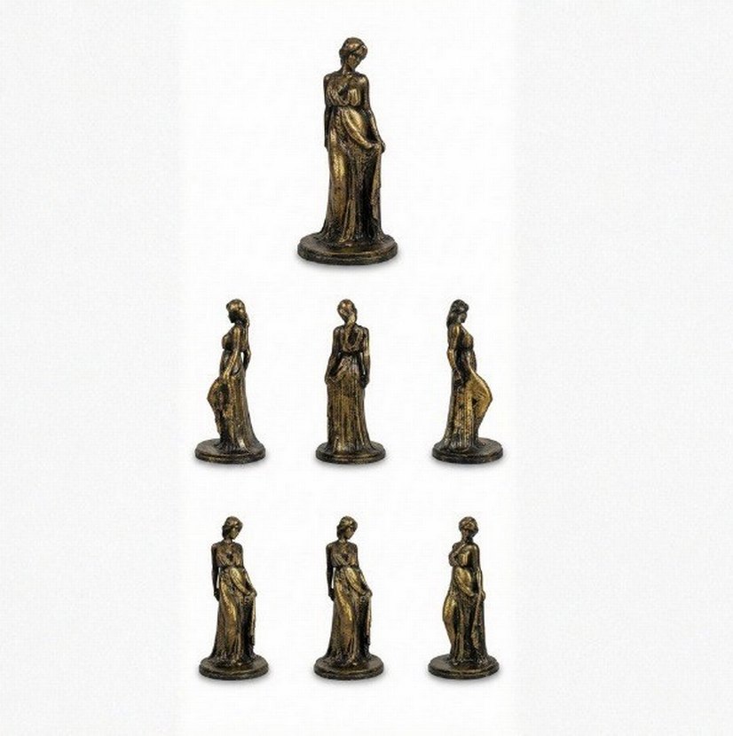 Parlak Altın Kadın Figürü - Görsel 3