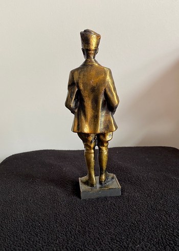 Parlak Altın Renkli ATATÜRK Heykeli - Görsel 5