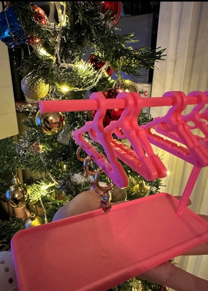 Askılık görünümlü küpe vs takı organizer - Görsel 3