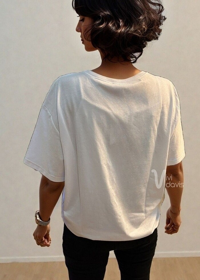 Taşlı Tişört - Görsel 4