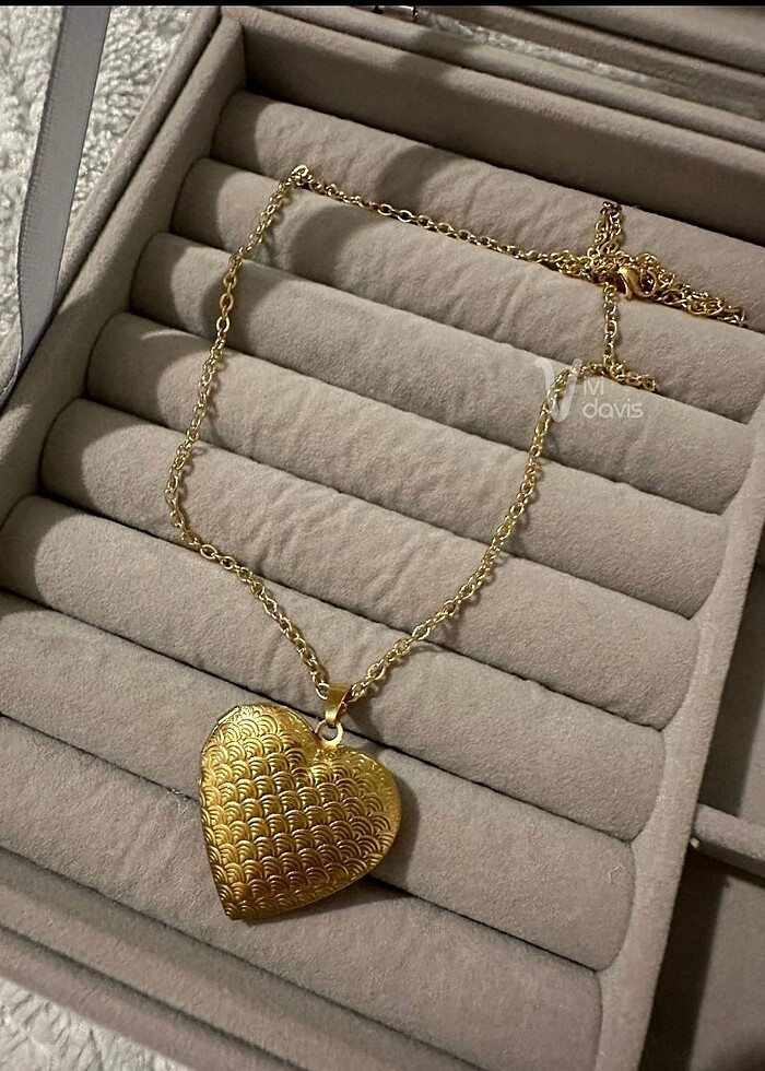 İÇİNE FOTOĞRAF KONULABİLEN KOLYE - Görsel 3