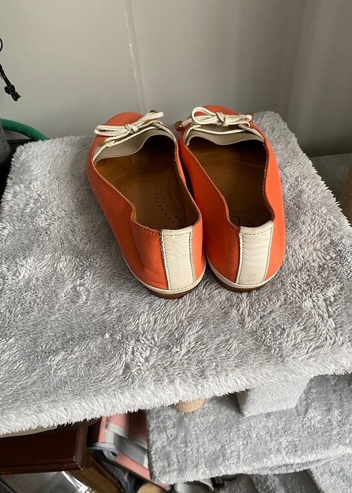 Renkli Yumuşak Rahat Deri Babet - Görsel 4