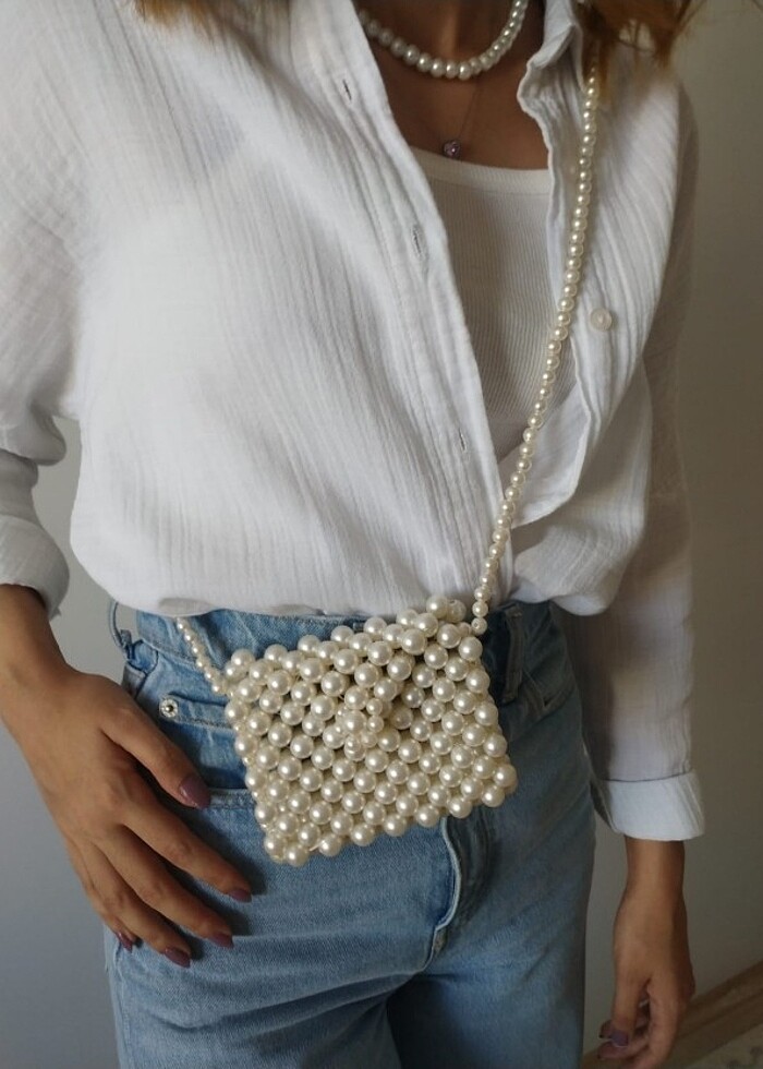 Mini inci çanta  - Görsel 2