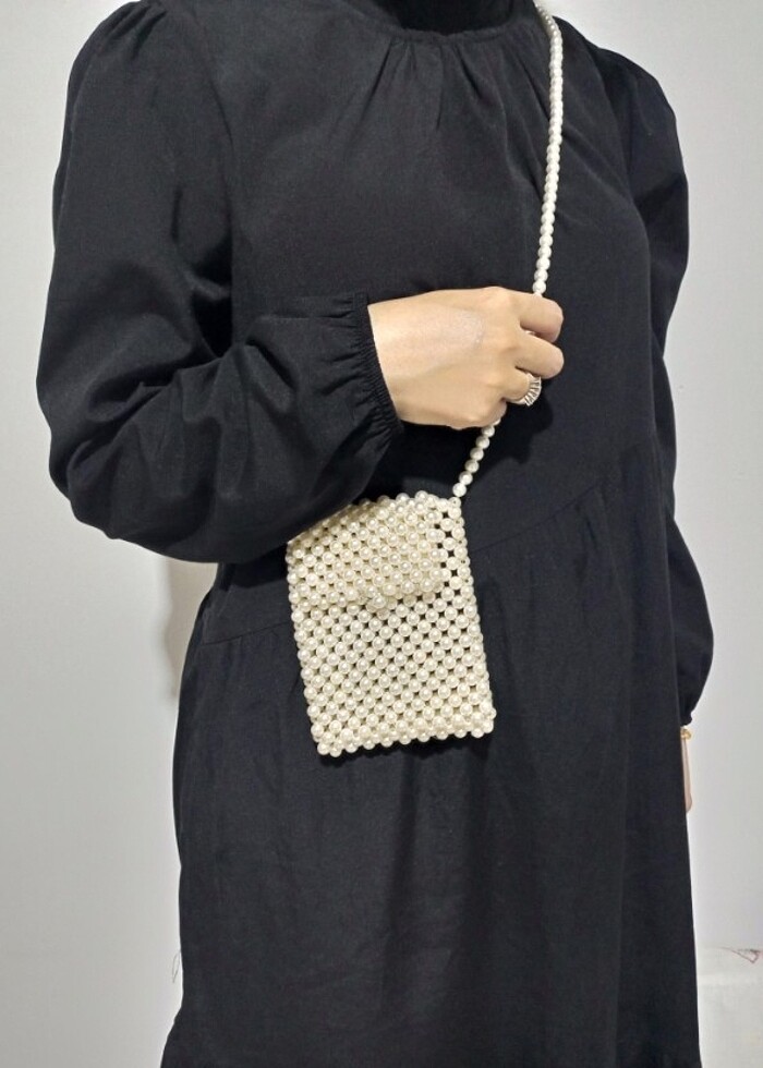 Mini inci çanta - Görsel 3