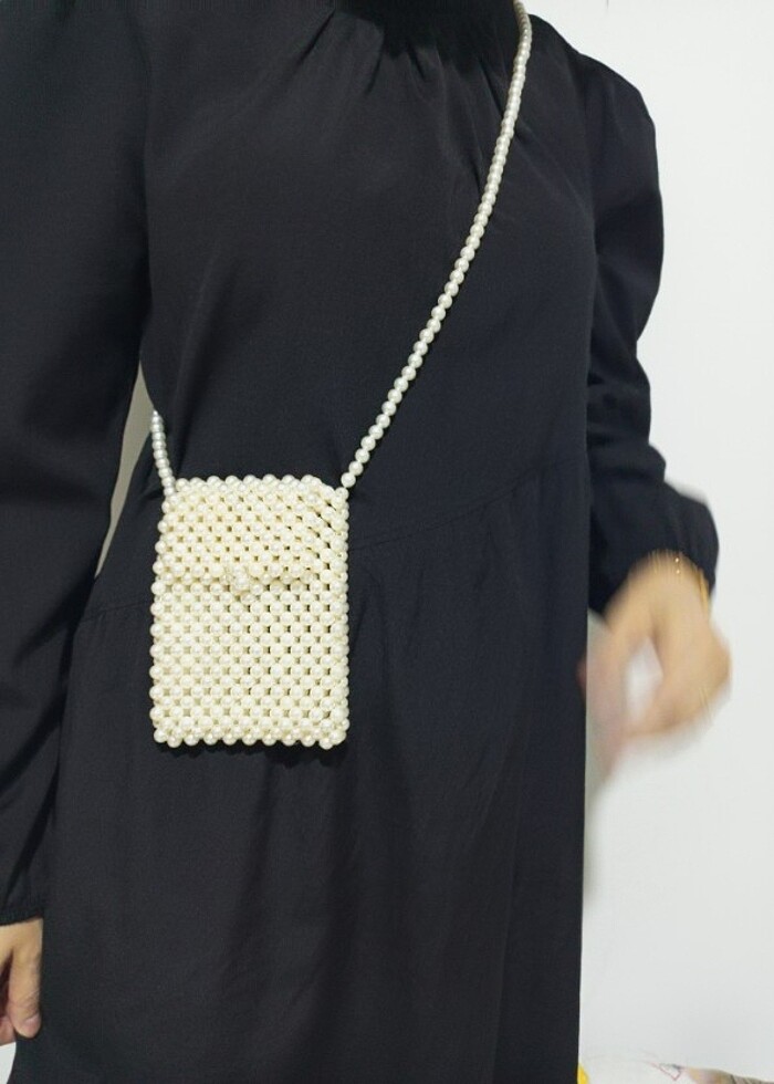 Mini inci çanta - Görsel 4