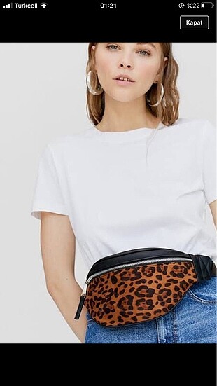 Bershka bel çantası