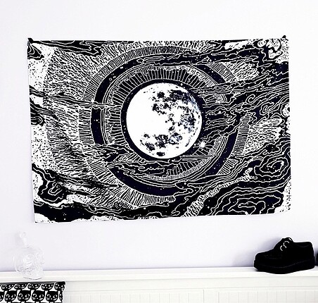 Moon child duvar halısı