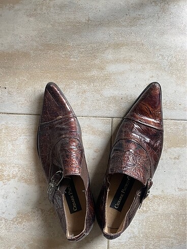 Italyan vintage sivri burun bot