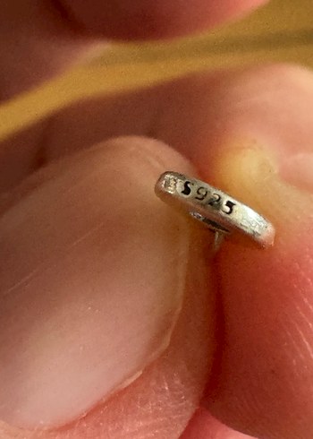 925 ayar gümüş incili sonsuzluk kolye - Görsel 5