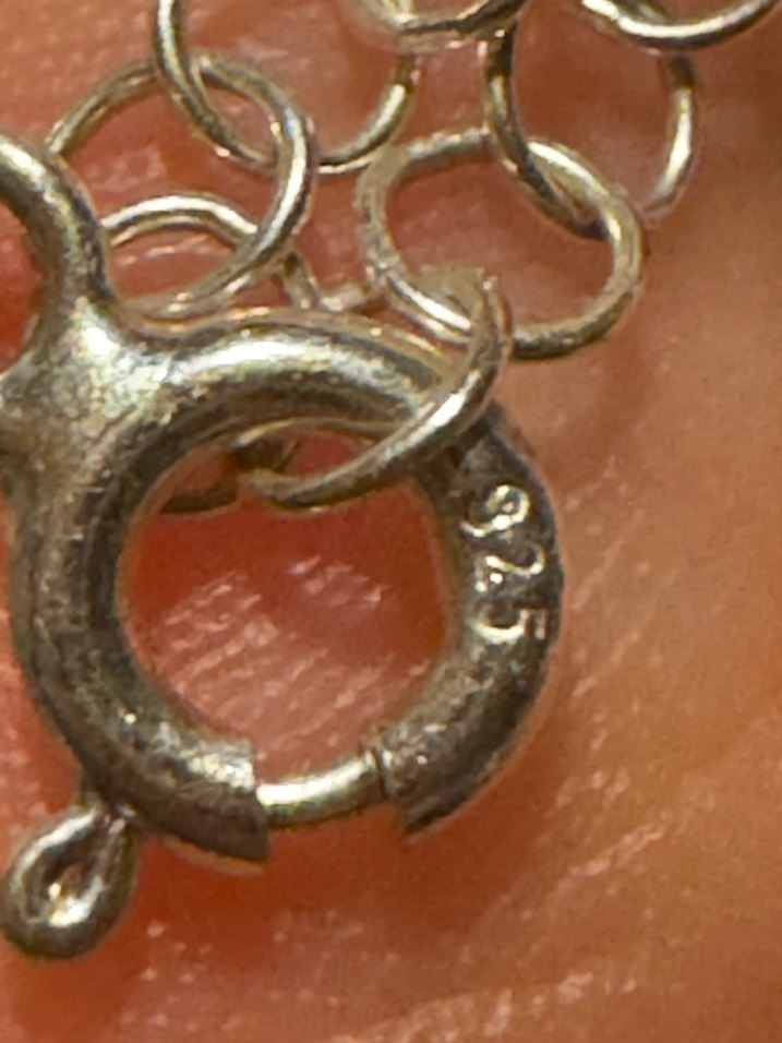 Kaplumbağa figürlü 925 ayar gümüş Kolye - Görsel 3