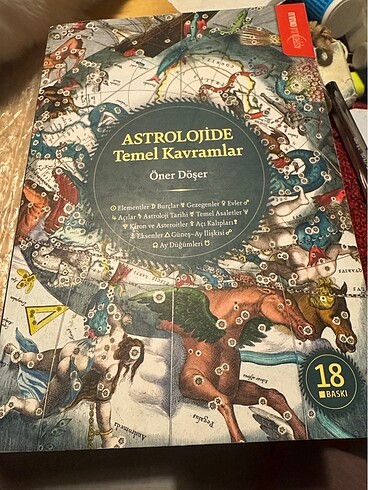Astrolojide temel kavramlar, Öner Döşer.. 547 sayfa.. sıfır