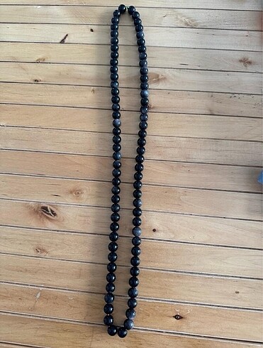 Obsidyen silver 2 dizi, 10mm