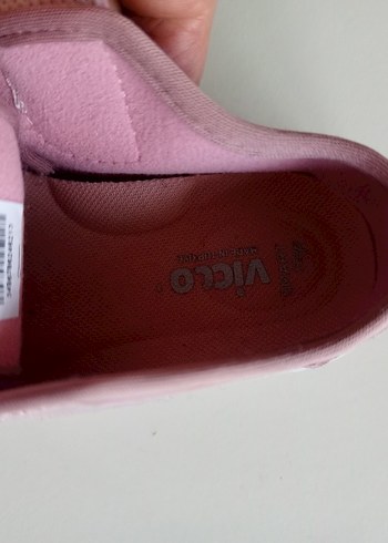 Kız Bebek İlk Adım Ayakkabısı Pembe Velcro - Görsel 7