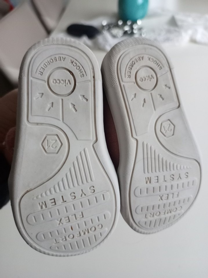 Kız Bebek İlk Adım Ayakkabısı Pembe Velcro - Görsel 5