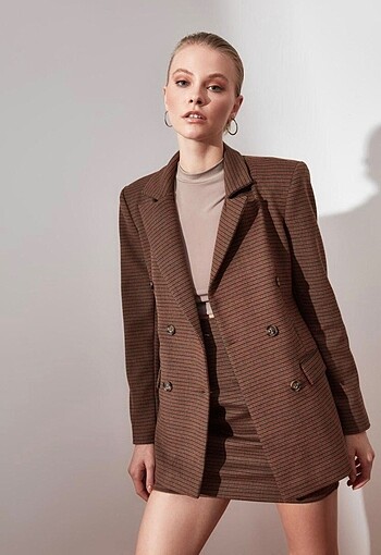 Trendyol Blazer/Ceket-Etek Takım