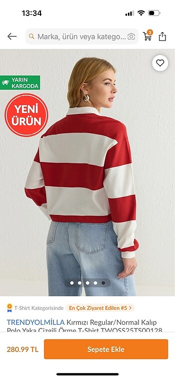 Trendyol & Milla Trendyol polo yaka