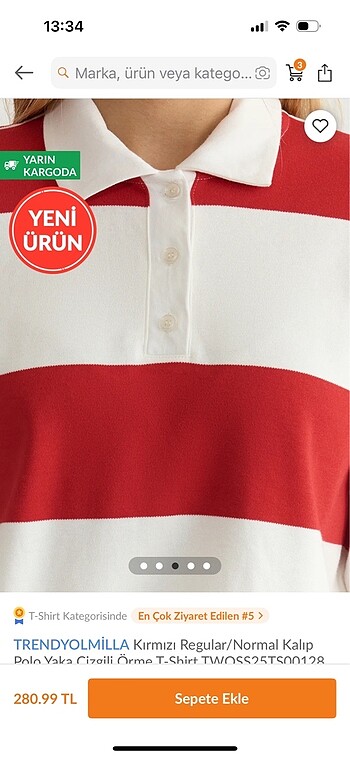 s Beden Trendyol polo yaka