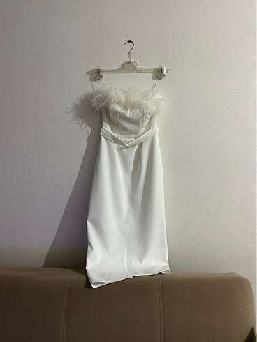 s Beden beyaz Renk Beyaz otrişli söz nişan elbisesi