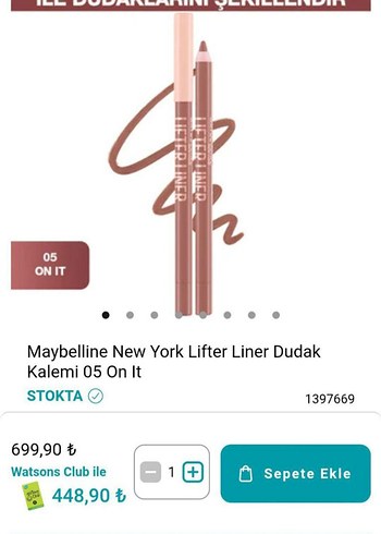 Maybelline Maybelline Lifter Liner Dudak Kalemi