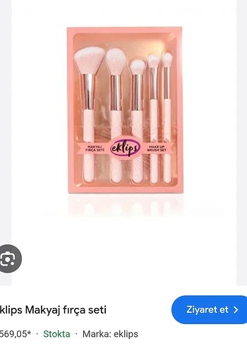 Eklips Makyaj Fırça Seti - Görsel 2