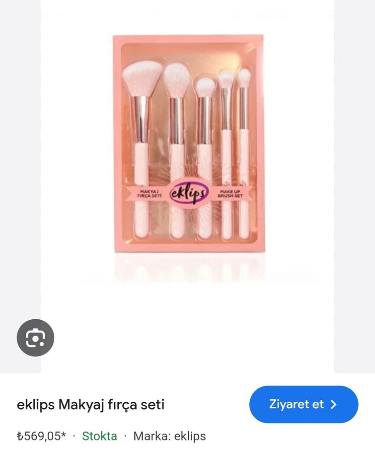 Eklips Makyaj Fırça Seti - Görsel 2