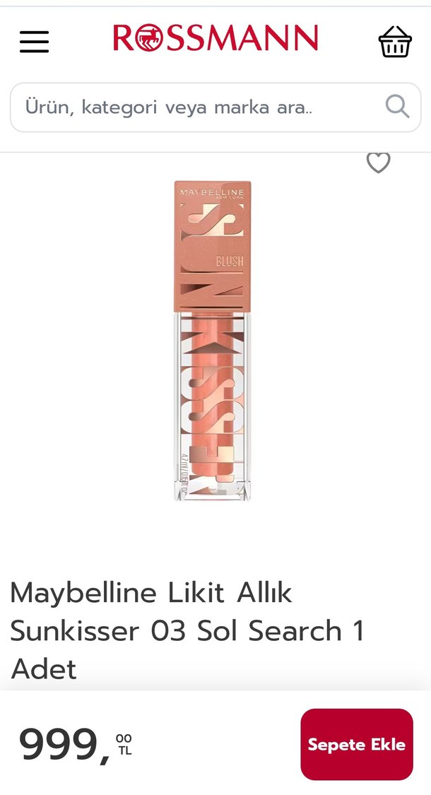 Maybelline Gloss ve Allık - Görsel 3