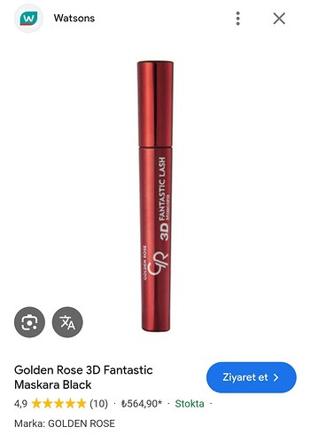 Golden Rose Maskara - Görsel 2