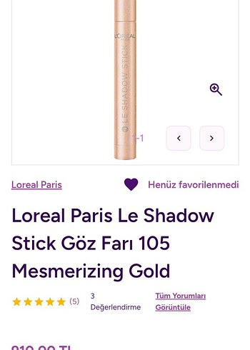 Loreal Paris Le Shadow Stick Göz Farı - Görsel 2