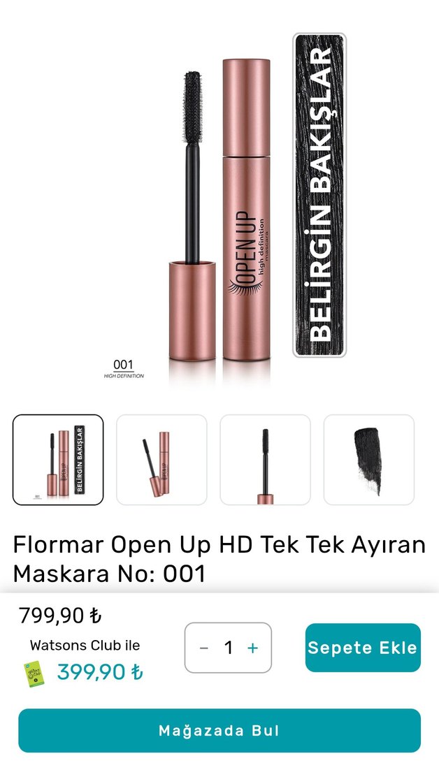 Flormar Maskara - Görsel 4