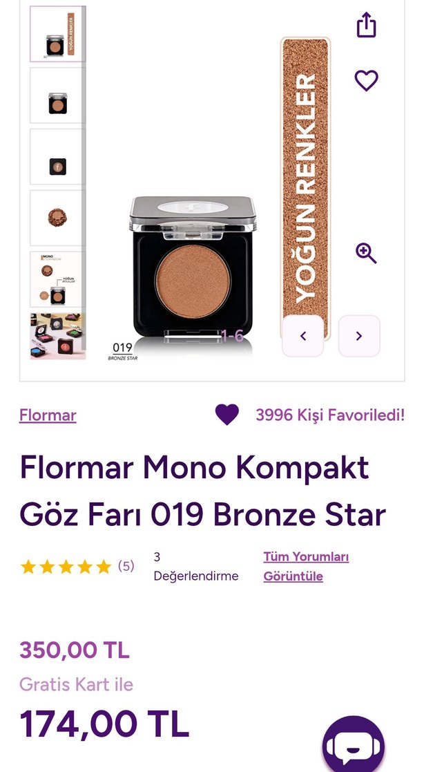 Flormar Tekli Göz Farı - Görsel 2