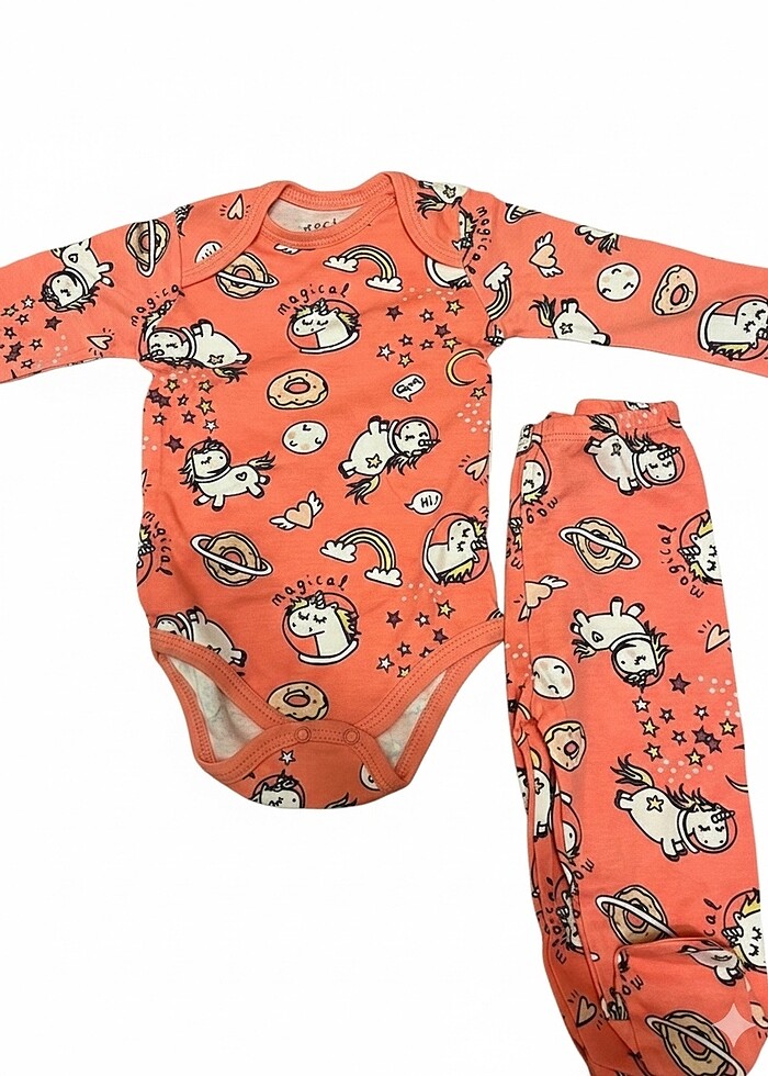 Kız Bebek Zıbın Takımı - Görsel 2