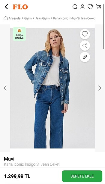 Mavi Denim Ceket