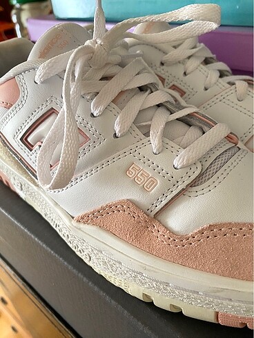 38 Beden New Balance 550 White Pink
