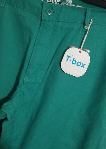 T-box Kadın Yeşil Kumaş Pantolon