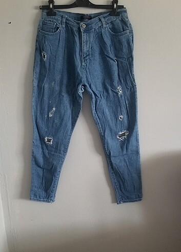 kadın yüksek bel skinny mom jean