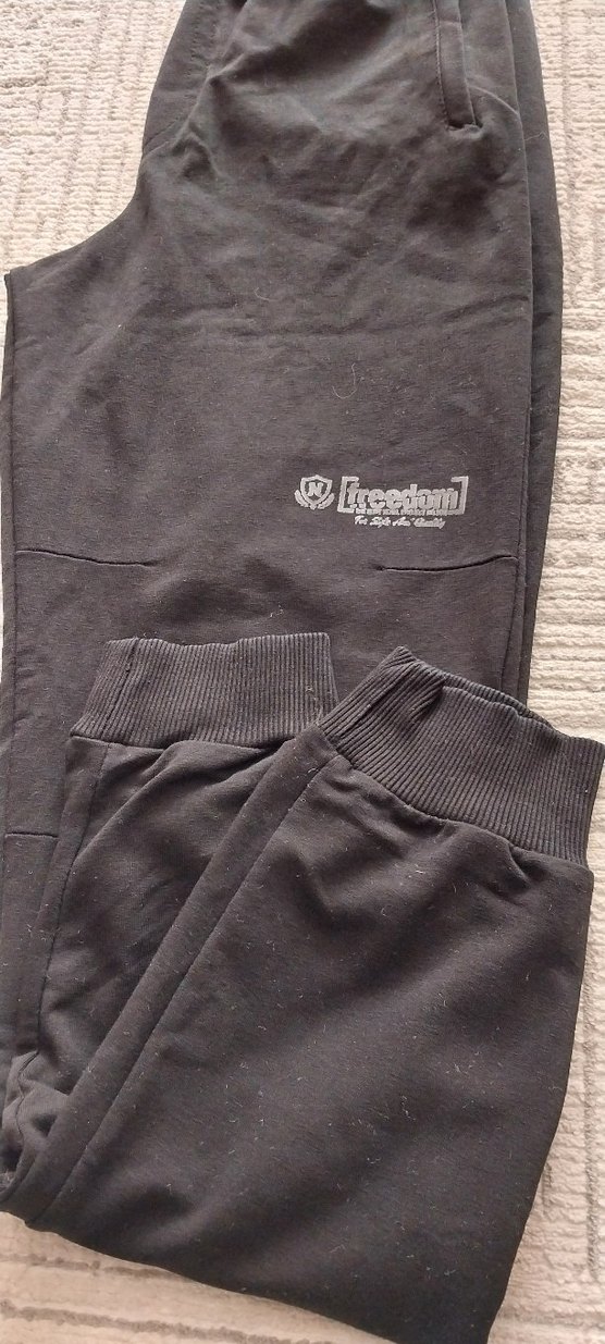 Erkek çocuk Siyah Fermuarlı Spor Eşofman Altı - Görsel 2