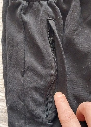 Siyah cocuk Regular Fit  eşofman - Görsel 4