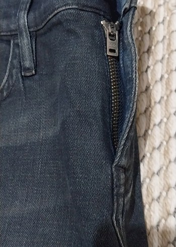 Koyu Lacivert Erkek Denim Pantolon - Görsel 7