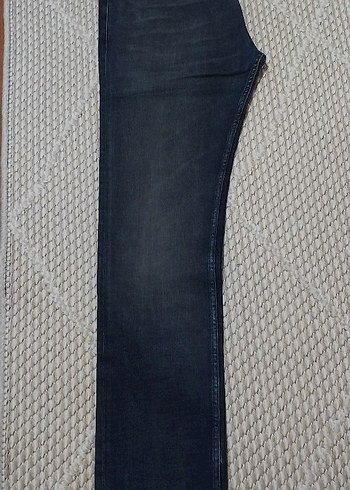 Koyu Lacivert Erkek Denim Pantolon - Görsel 6