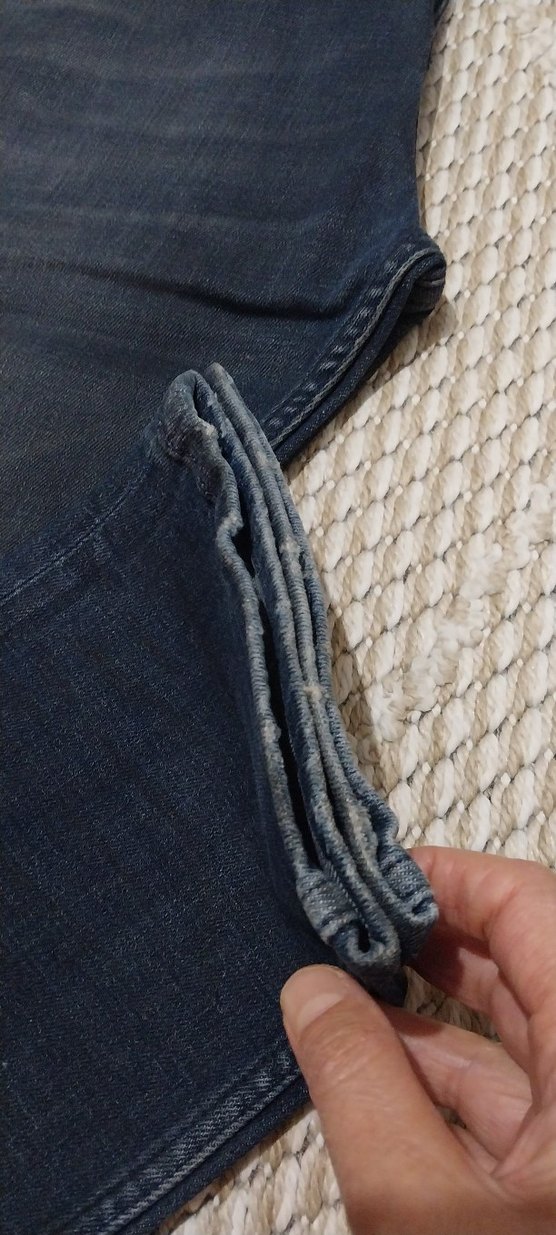 Koyu Lacivert Erkek Denim Pantolon - Görsel 5