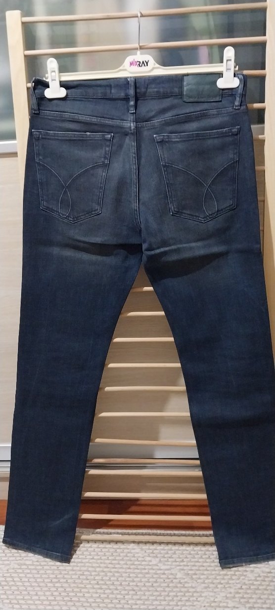 Koyu Lacivert Erkek Denim Pantolon - Görsel 2