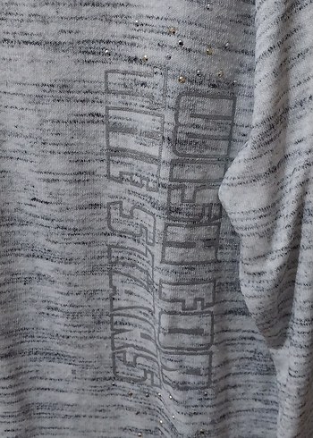 Gri Uzun Kollu Triko cocukKazak - Görsel 3